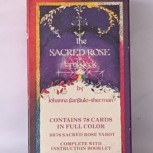 MINT-Vintage Collectable The Sacred Rose Tarot Deck - First Edition (MINT!!)